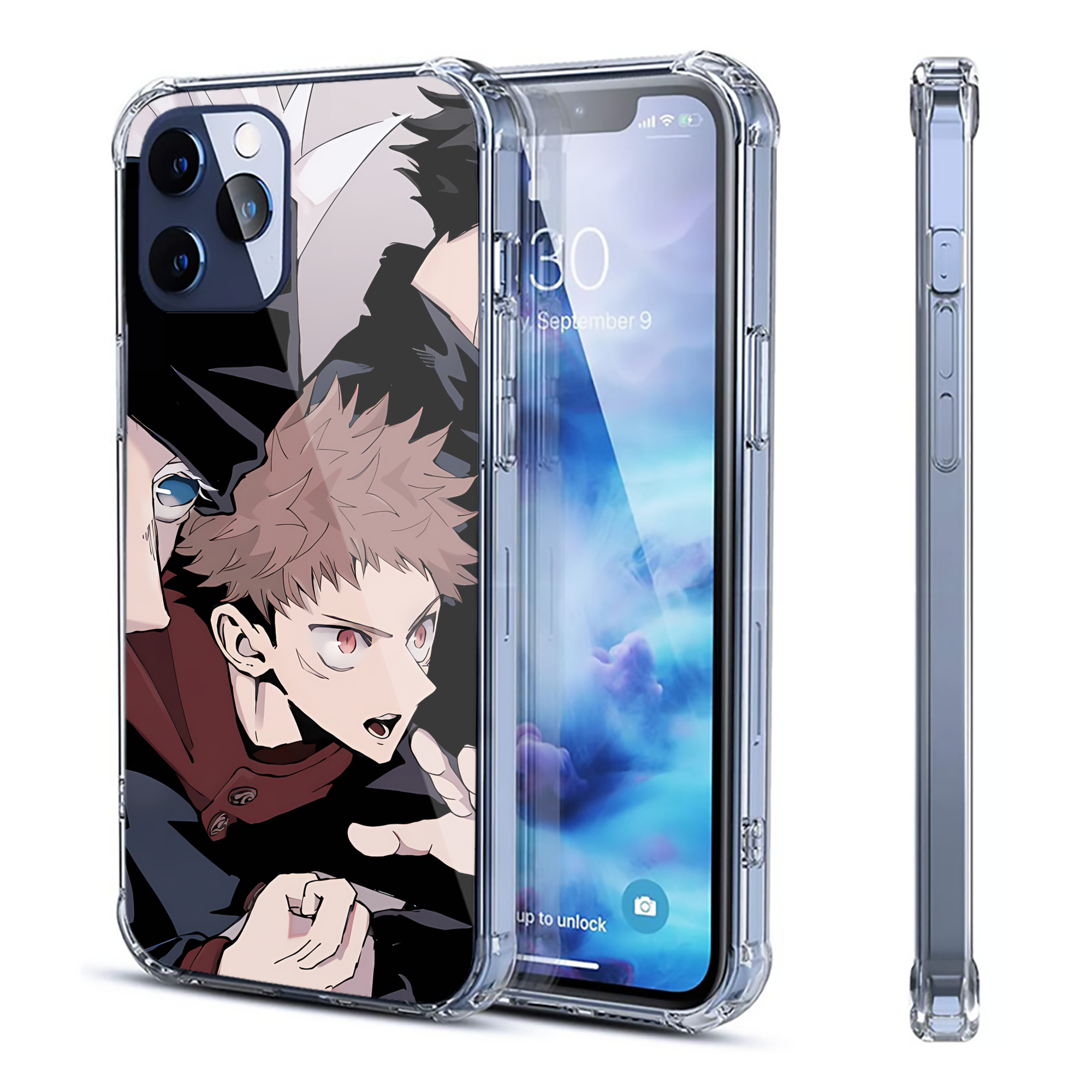 （画像用） SPY×FAMILY间谍家家酒 【iPhone 12シリーズ対応】透明スマホケース（クリアソフトケース）